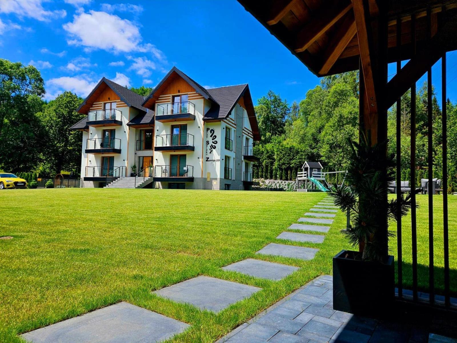 Ferienwohnung Przy Szlaku Zawoja Exterior foto