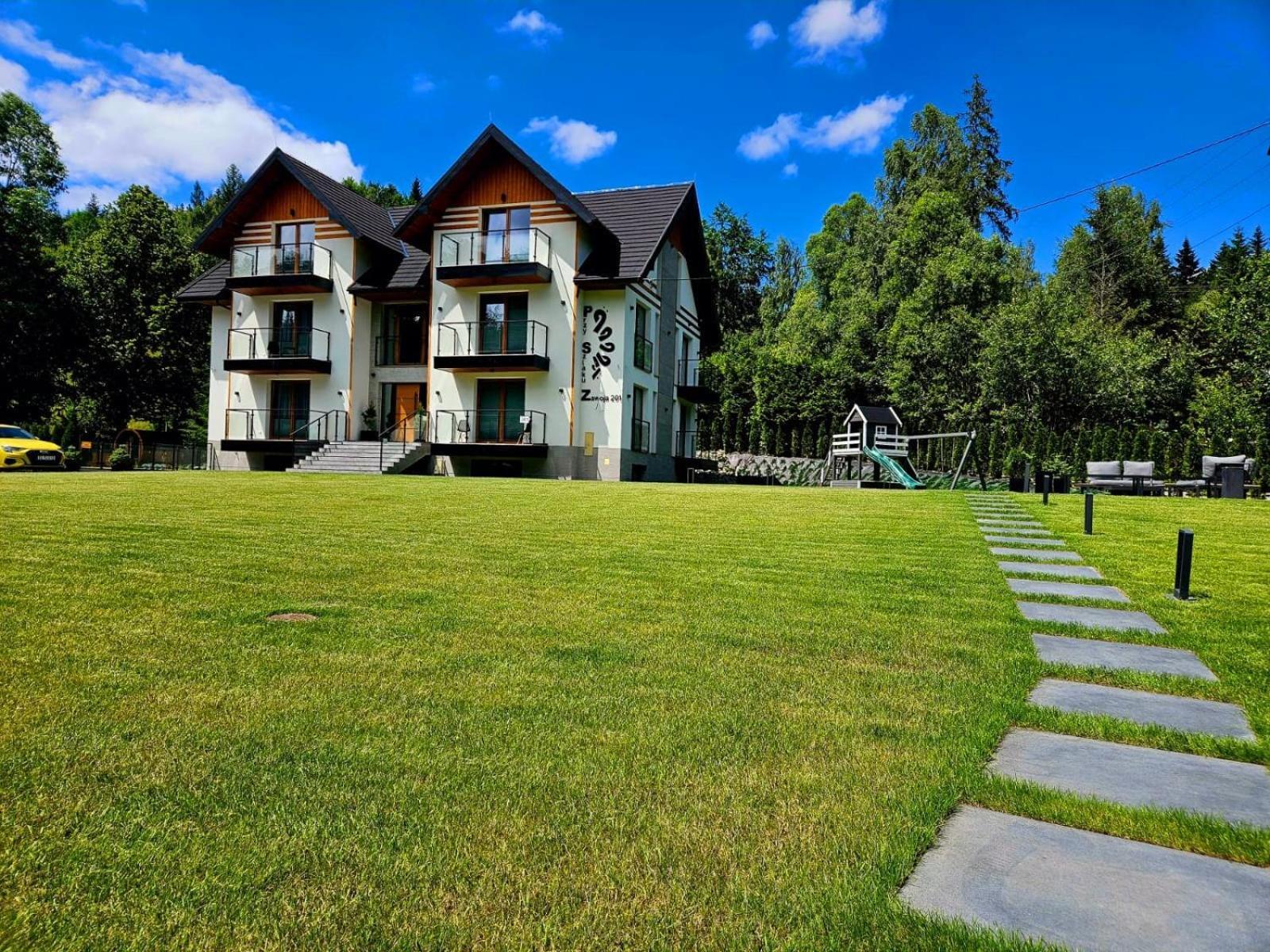 Ferienwohnung Przy Szlaku Zawoja Exterior foto